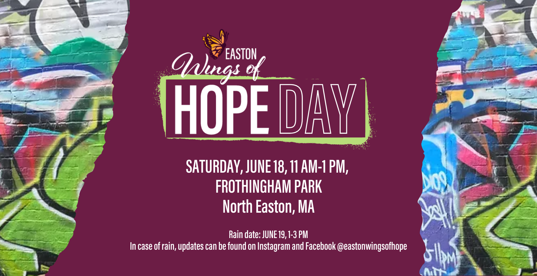 June 18: Easton Wings of HOPE DAY